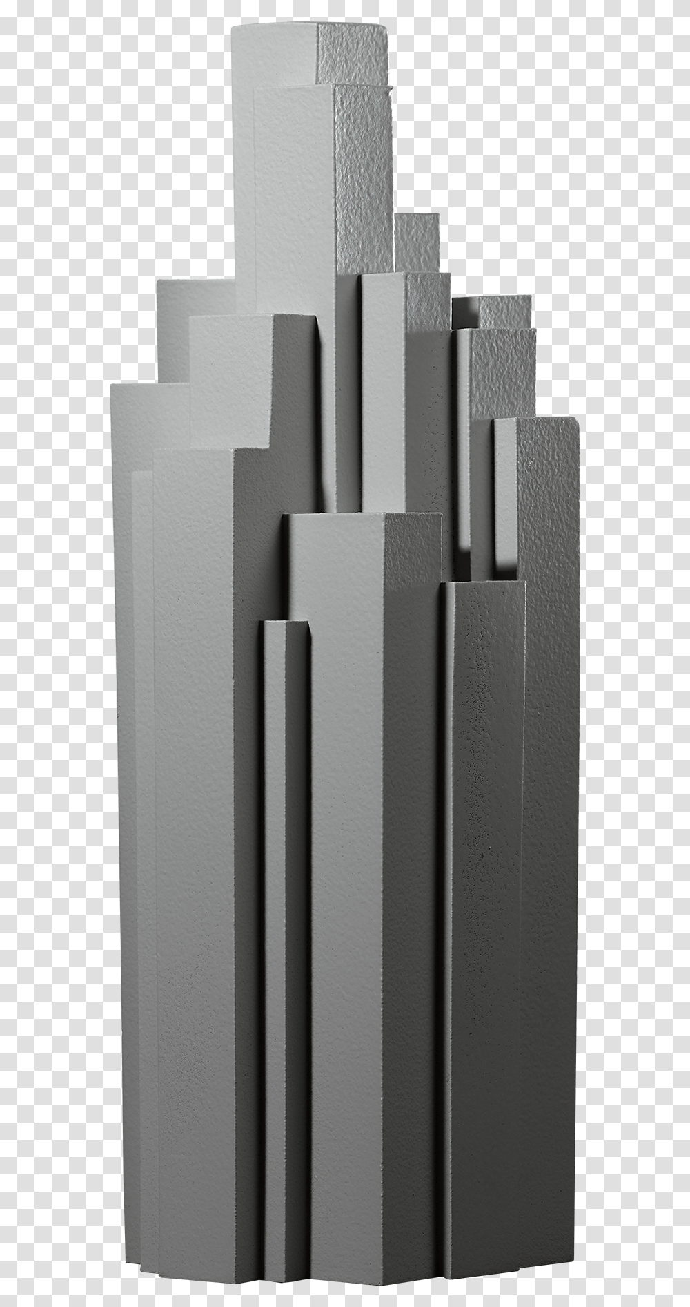 Skyscraper, Cross, Gray, Brick Transparent Png