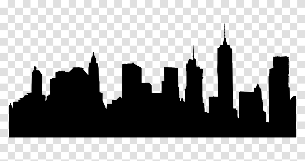 Skyscraper Silhouette Image, Gray, World Of Warcraft Transparent Png