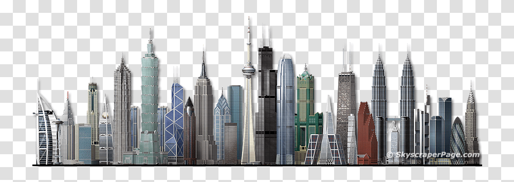 Skyscrapers 1 Image Skyscrapers, High Rise, City, Urban, Building Transparent Png