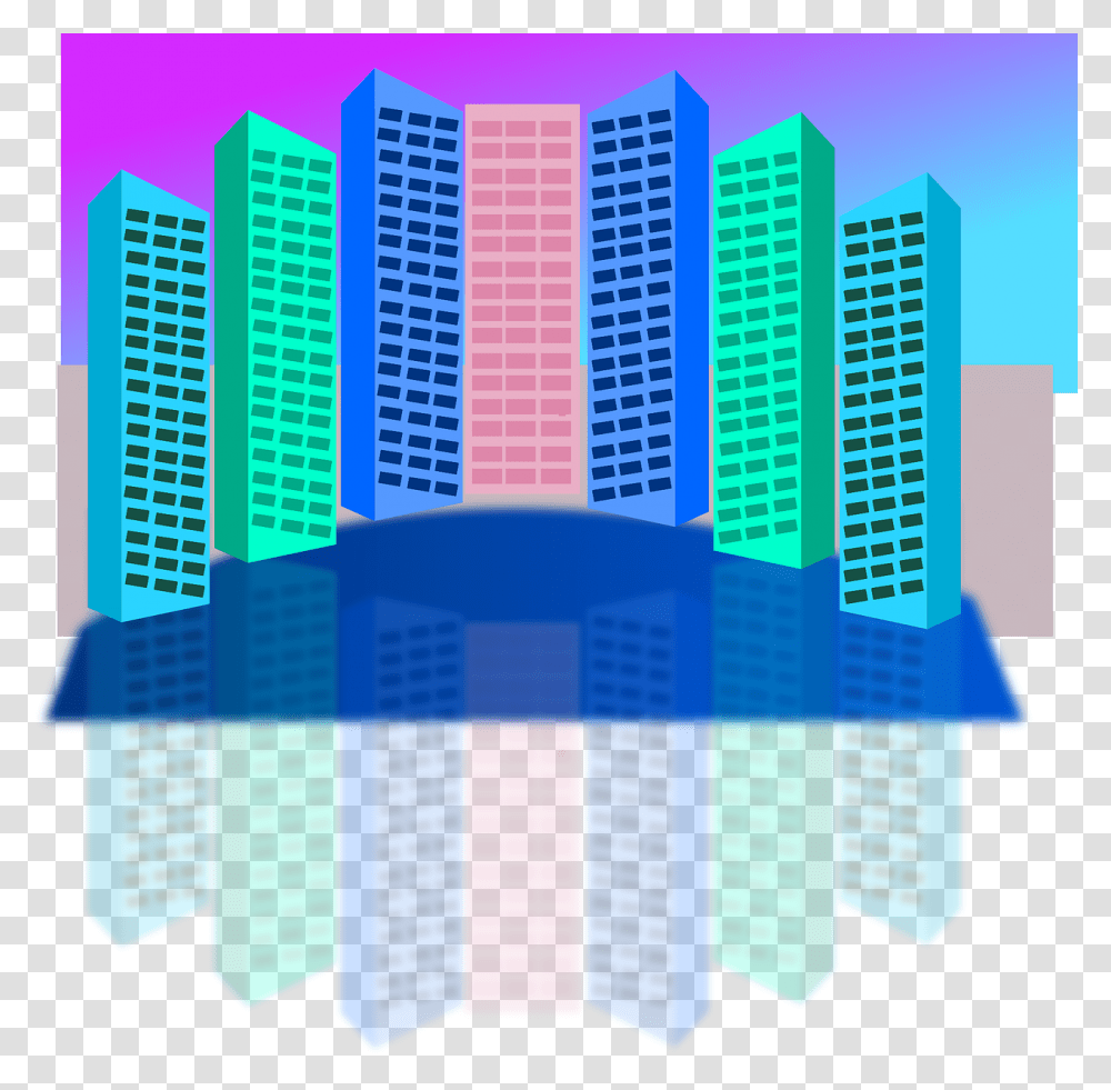 Skyscrapers City Cityscape Town Image Skyscraper, Urban, Building, High Rise Transparent Png