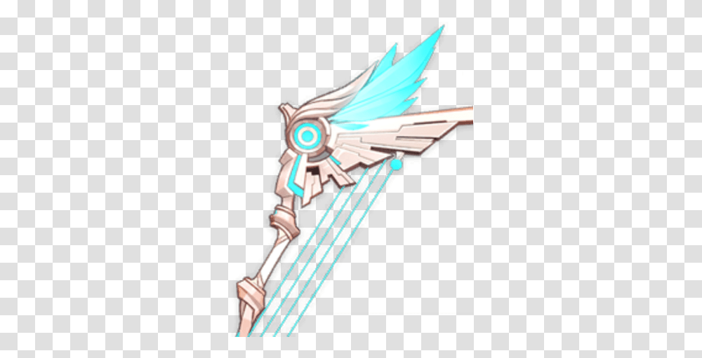 Skyward Harp Genshin 5 Star Bow, Gun, Weapon, Weaponry, Symbol Transparent Png