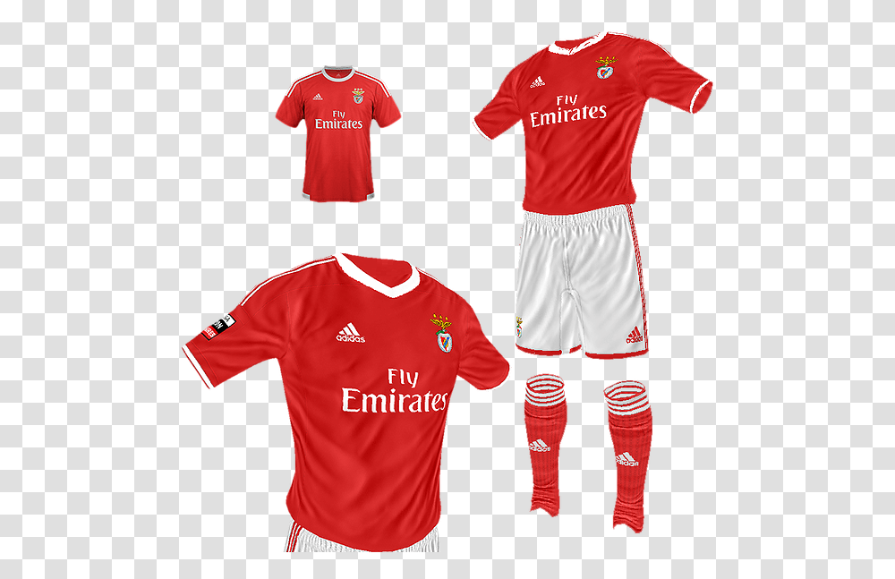 Sl Benfica Home By Kisake Minikit Kits Sl Benfica 2019 Fifa, Apparel, Shirt, Jersey Transparent Png