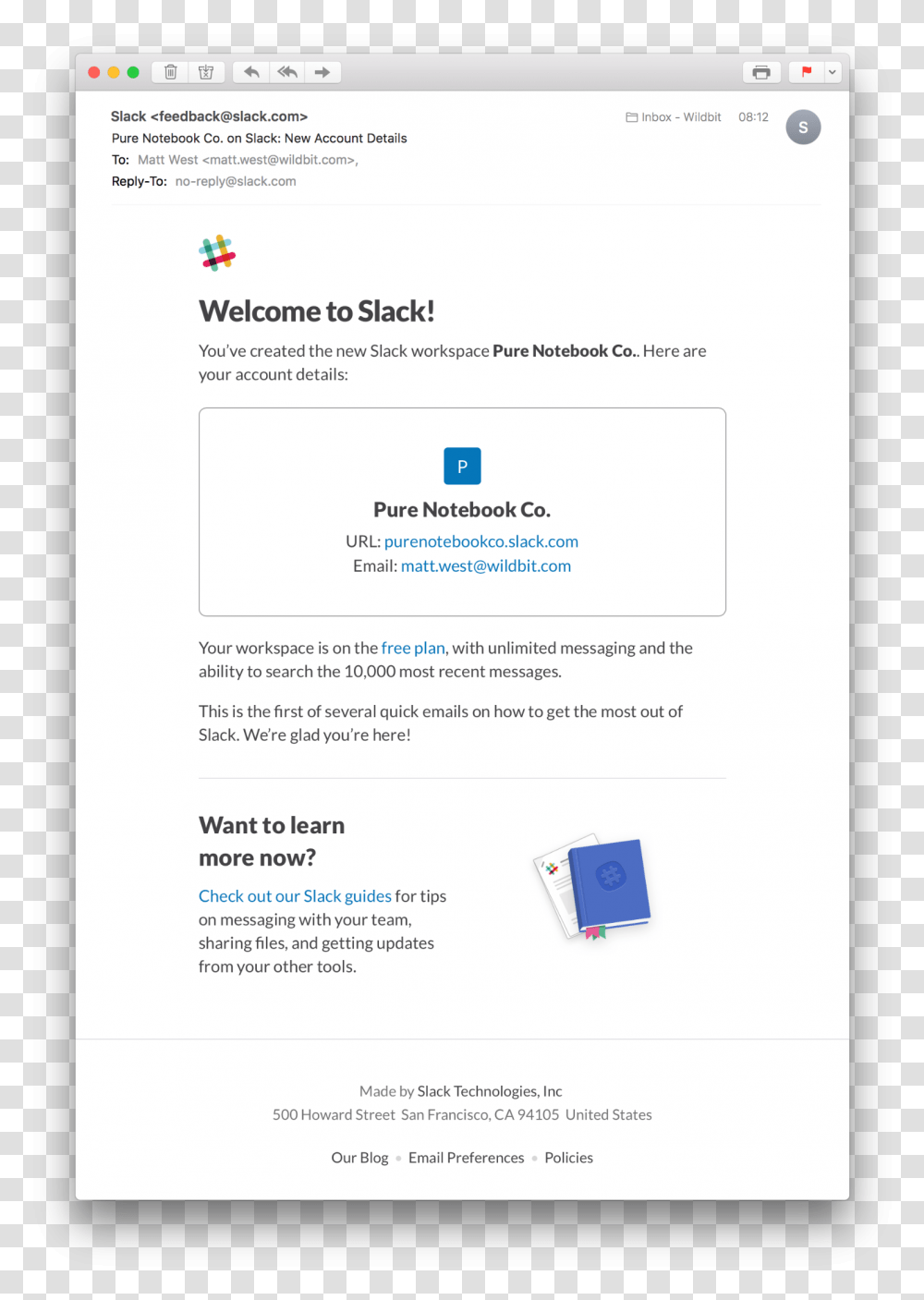 Slack Welcome Email Welcome Email, Page, Poster, Advertisement Transparent Png