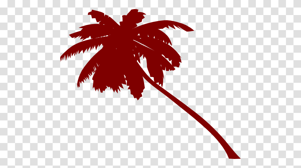 Slanted Vector Palm Tree Clip Art, Leaf, Plant, Silhouette Transparent Png