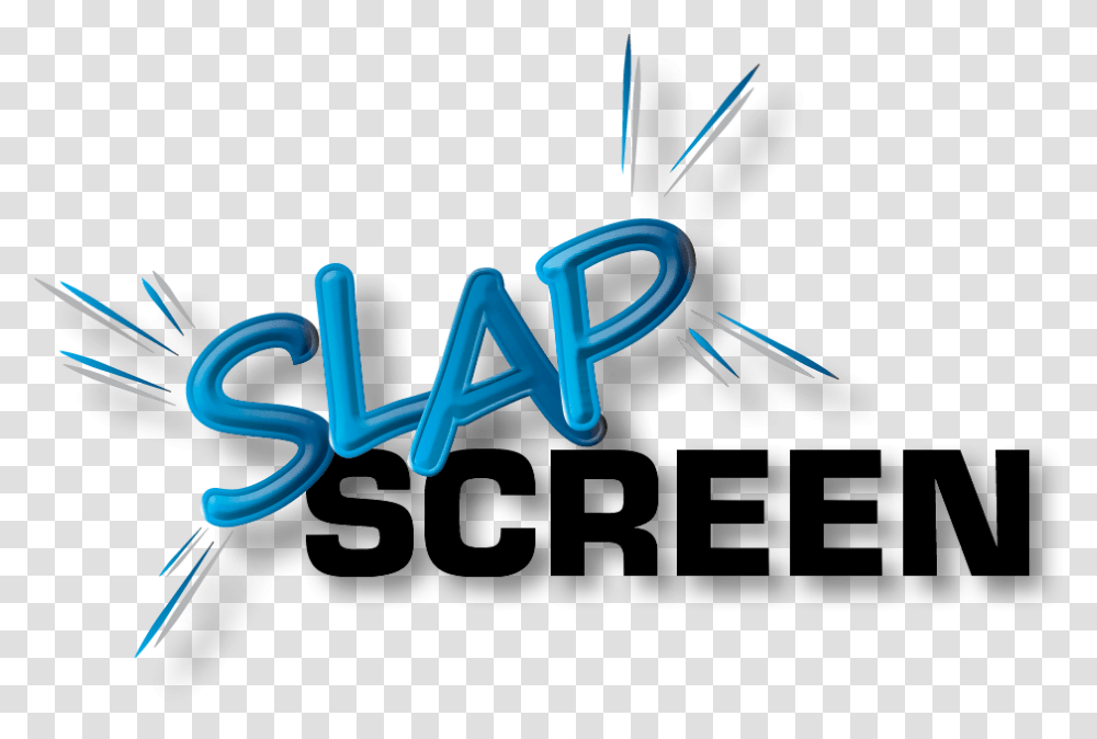 Slap Screen Sample Pack Graphic Design, Text, Scissors, Logo, Symbol Transparent Png