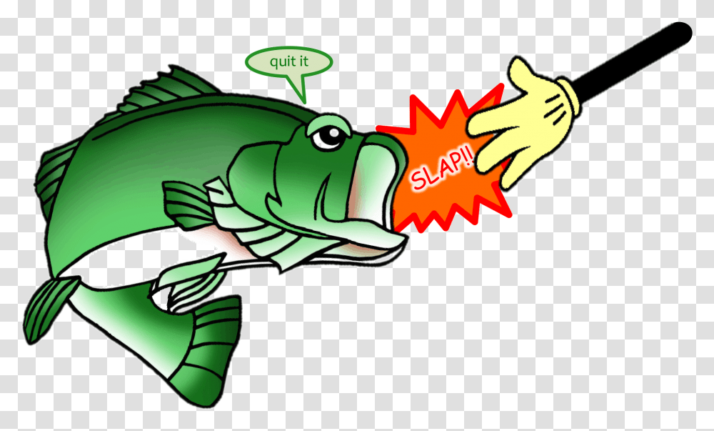 Slap The Bass Fish Clipart Slap The Bass Fish, Animal, Water, Adventure, Leisure Activities Transparent Png