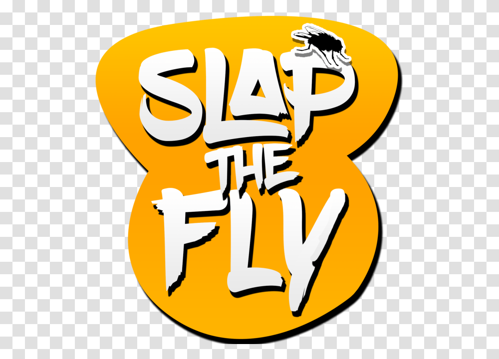 Slap The Fly Windows Game Graphic Design, Label, Text, Alphabet, Logo Transparent Png