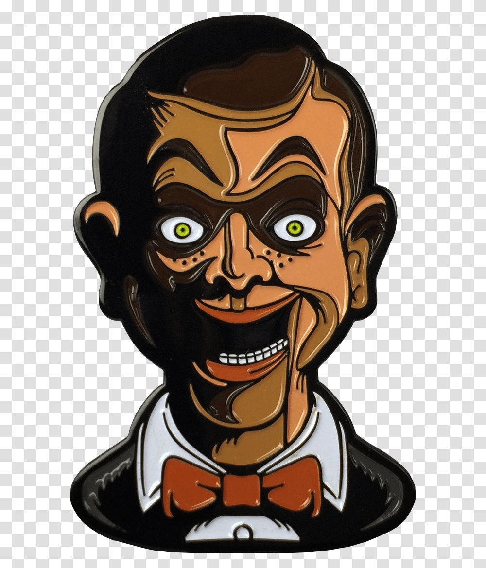 Slappy Living Dummy Pin, Face, Architecture, Building Transparent Png