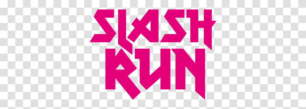 Slash Run, Text, Alphabet, Purple, Lighting Transparent Png