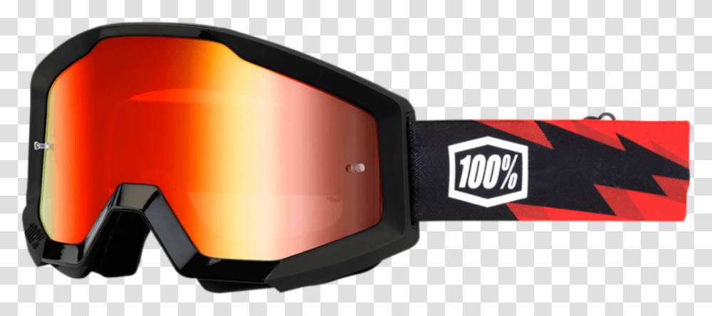 Slash Strata Goggle Wred Mirror Lens 100 Strata Slash, Goggles, Accessories, Accessory, Sunglasses Transparent Png