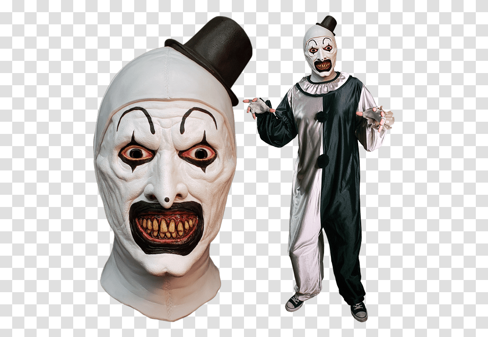 Slasher Art The Clown Is Now Officially A Art The Clown Costume, Performer, Person, Human, Magician Transparent Png