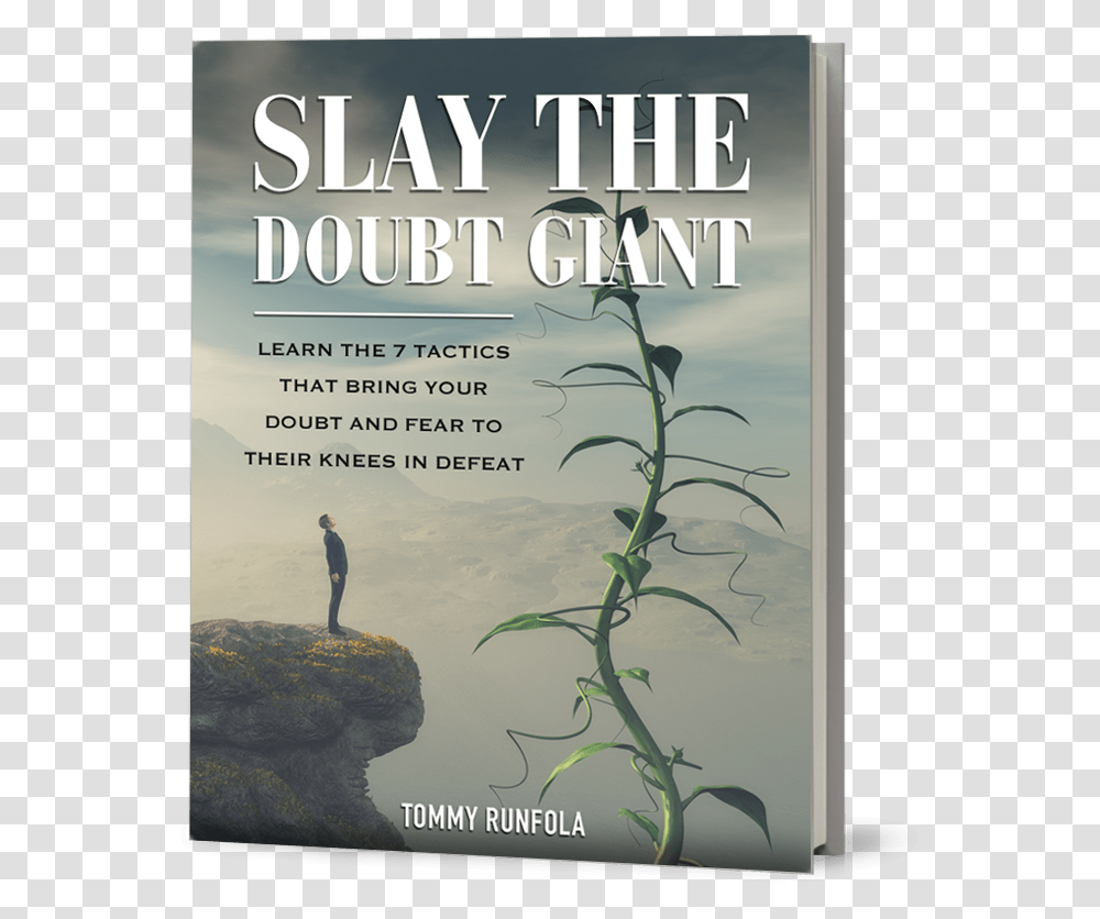 Slay The Doubt Giant Cover Bean Stocks Kevin Oleary, Person, Poster, Advertisement, Flyer Transparent Png