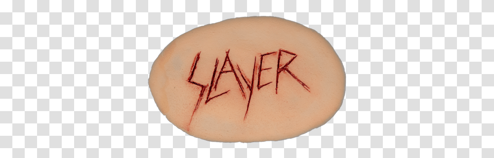 Slayer Cut Appliance Oval, Skin, Hand, Tattoo, Person Transparent Png