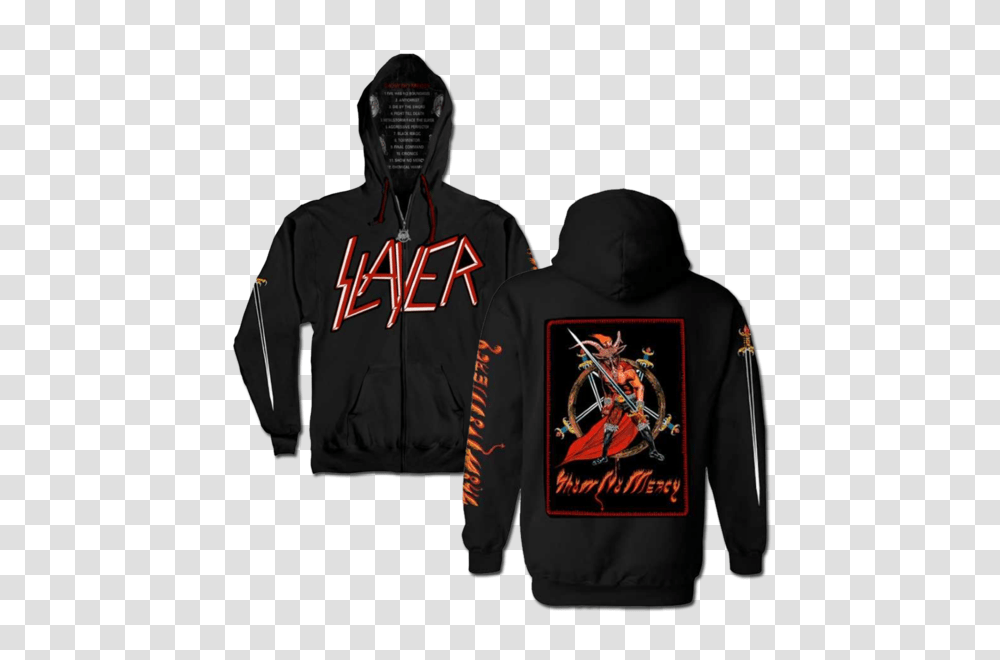 Slayer Hoodie Reign In Blood Cut And Sew Mens Slayer Store, Apparel, Sweatshirt, Sweater Transparent Png