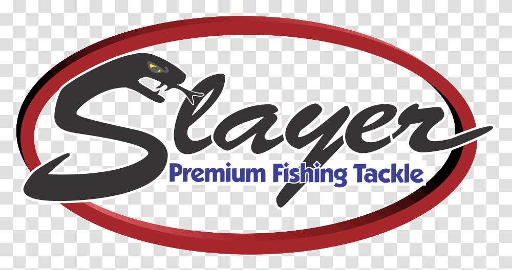 Slayer Premium Fishing Tackle Graphics, Label, Text, Logo, Symbol Transparent Png