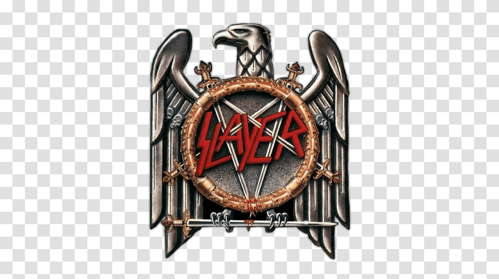 Slayer Slayer Eagle Logo Full Size Download Slayer Logo, Symbol, Trademark, Emblem, Badge Transparent Png