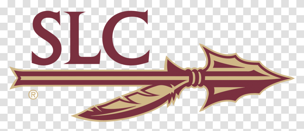 Slc Logo Copy Fsu Marching Chiefs Logo, Weapon, Weaponry, Blade, Letter Opener Transparent Png