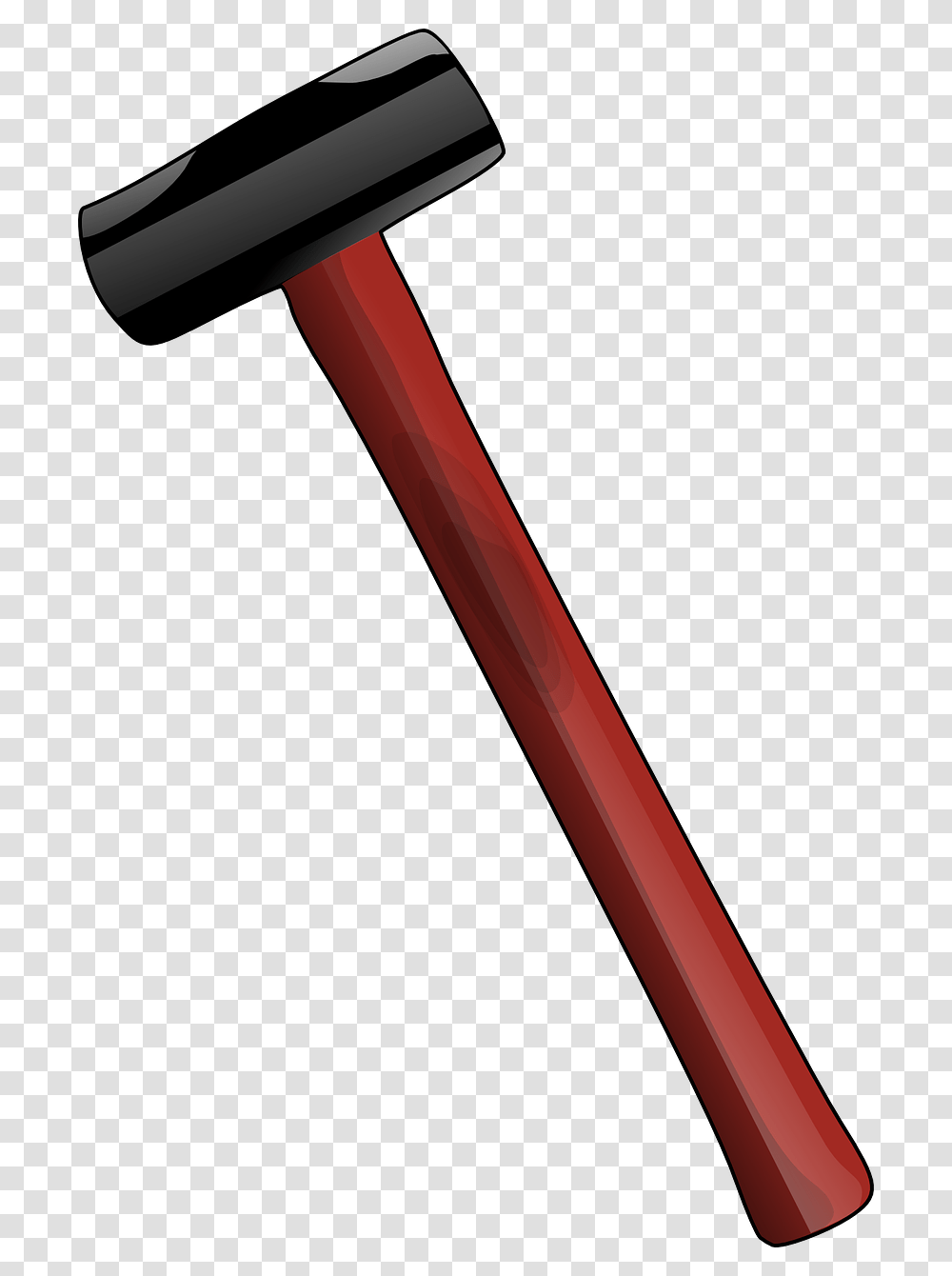 Sledge Hammer Clipart, Tool, Mallet Transparent Png
