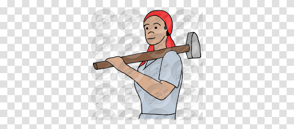 Sledge Hammer Picture For Classroom Therapy Use Great Baseball Player, Sport, Sports, Team Sport, Softball Transparent Png