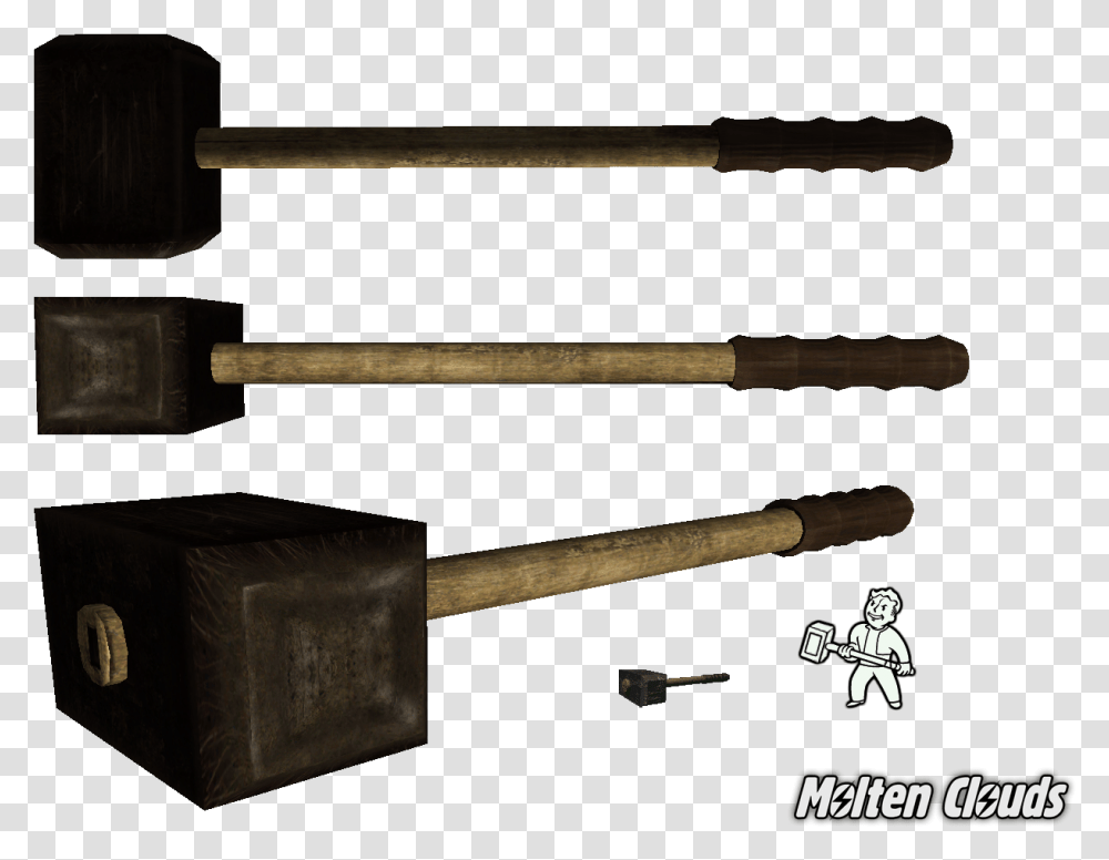 Sledgehammer From Fallout Kuznechnij Molot, Tool, Axe, People, Person Transparent Png