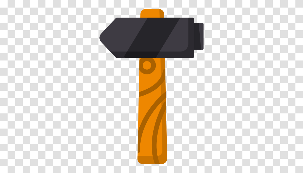 Sledgehammer Icon, Cross, Key, Tool Transparent Png