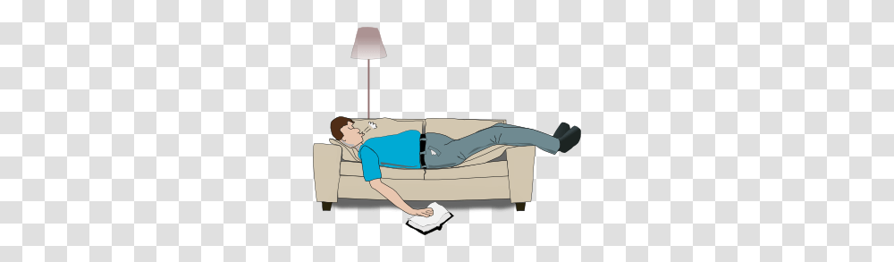 Sleep Clipart, Furniture, Person, Pants Transparent Png