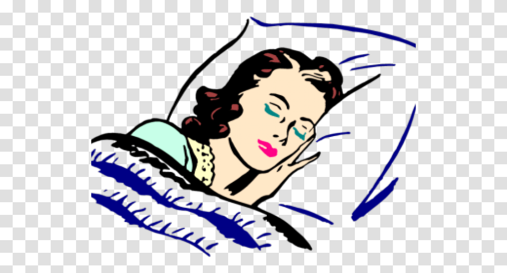 Sleep Clipart Rest Woman Sleeping Clipart, Person, Face Transparent Png