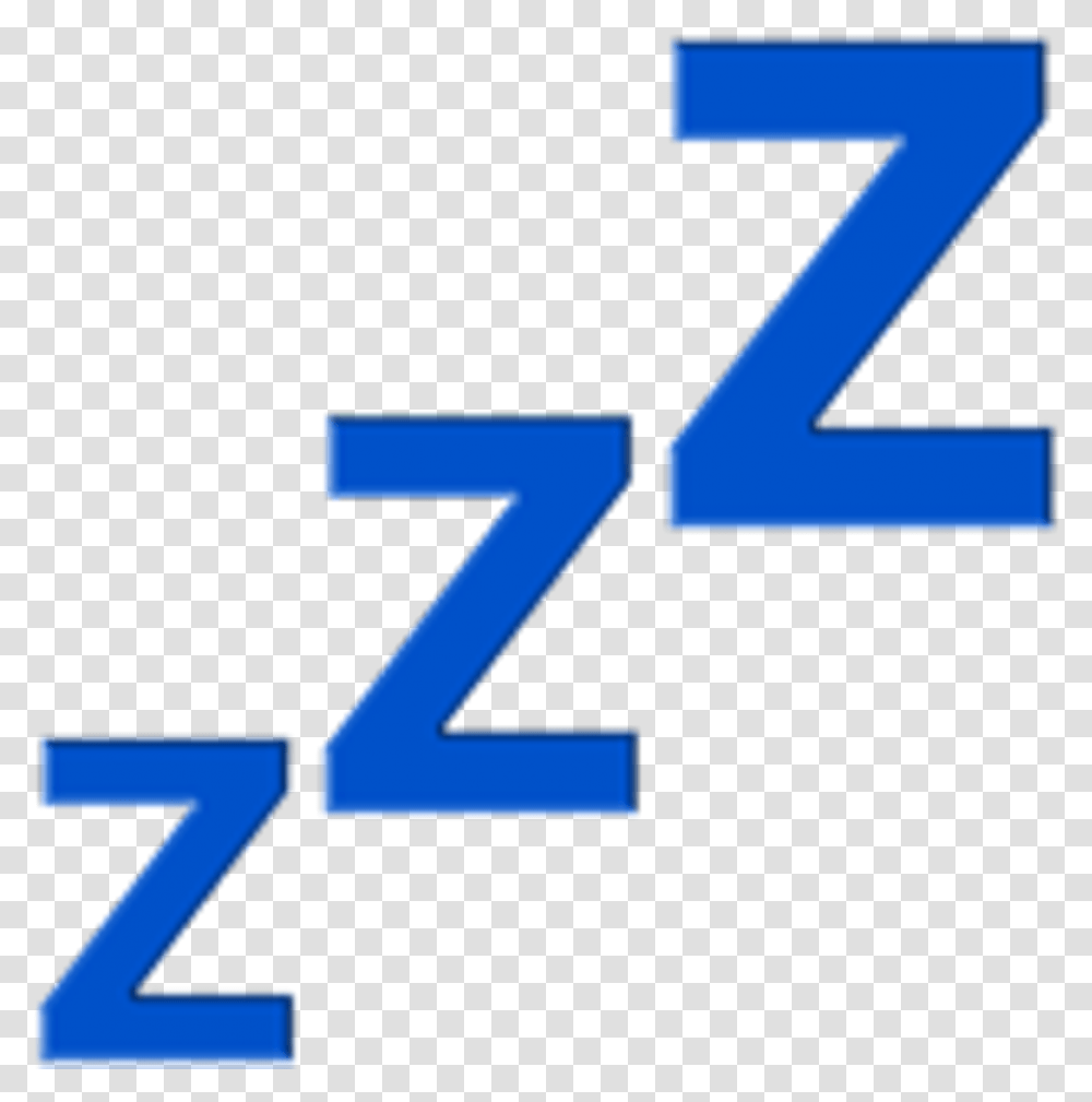Sleep Clipart Zzz Zzz Emoji Whatsapp, Number, Cross Transparent Png