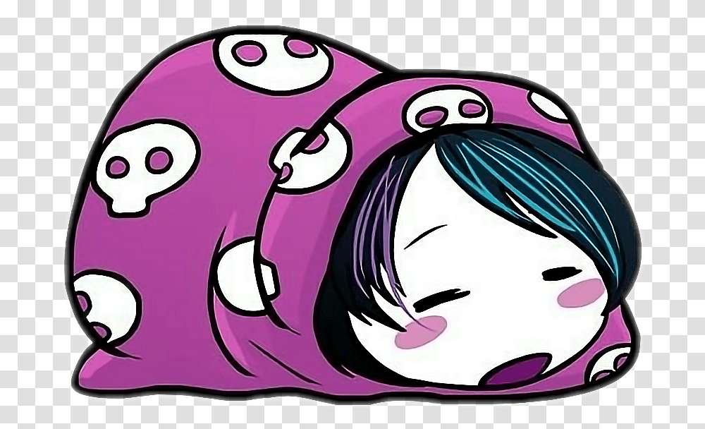Sleep Girl Sleeping Girl Sticker, Plant, Label Transparent Png