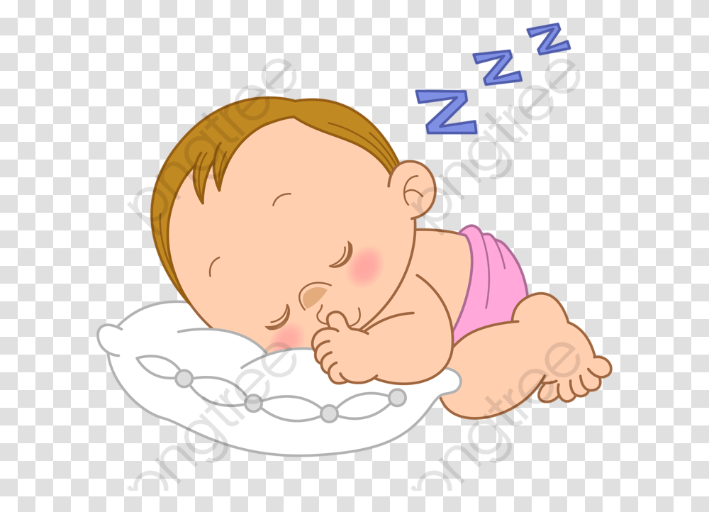 Sleep In Clipart Cartoon Baby, Newborn Transparent Png