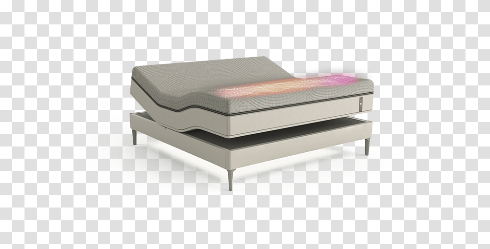 Sleep Number Smart Bed Smart Bed Series Sleep, Furniture, Mattress, Table, Coffee Table Transparent Png
