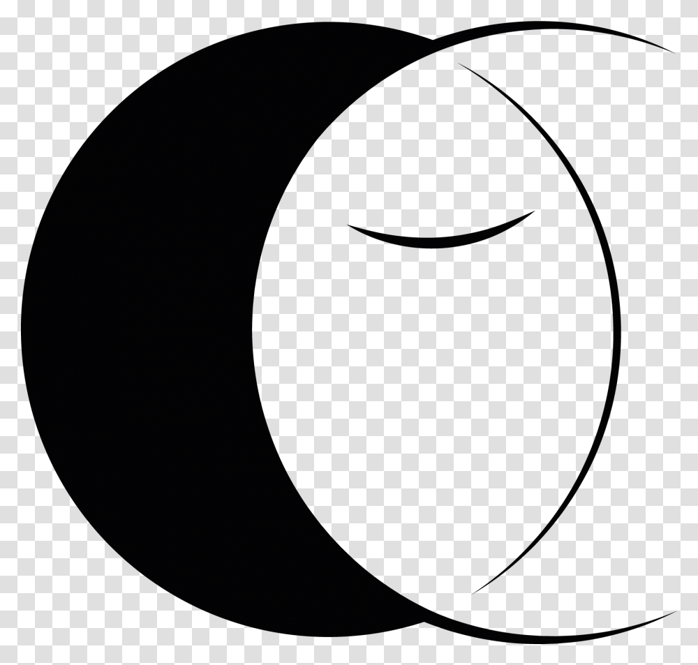 Sleepability Circle, Oval, Moon, Outer Space, Night Transparent Png