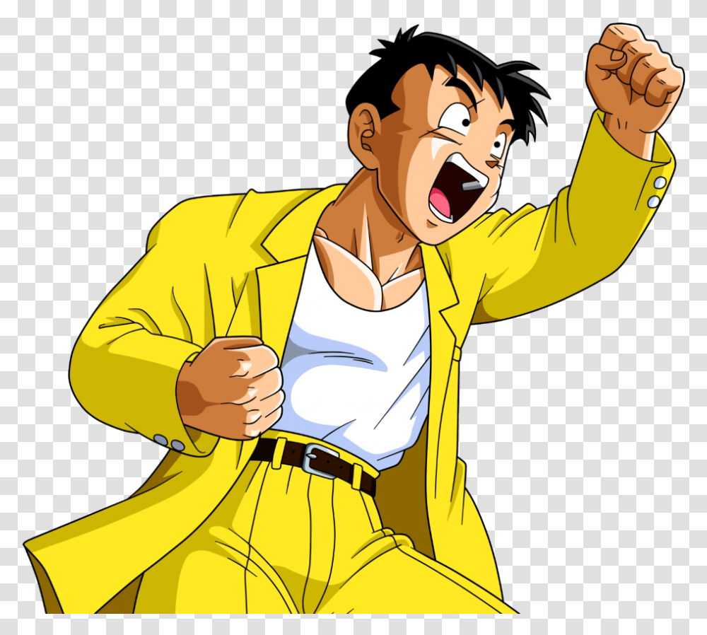 Sleeping 1x Yamcha Yamcha Buu Saga Devaart, Apparel, Coat, Person Transparent Png