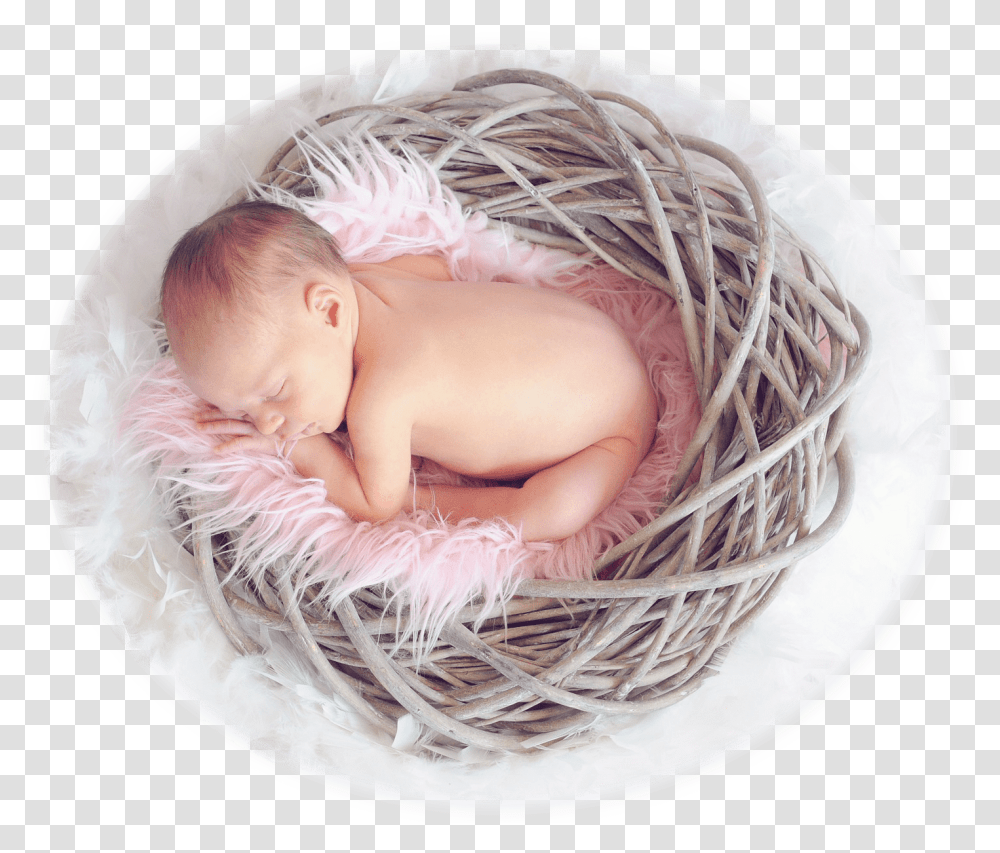 Sleeping Baby Ammayum Kunjum, Newborn, Person, Human, Bathtub Transparent Png