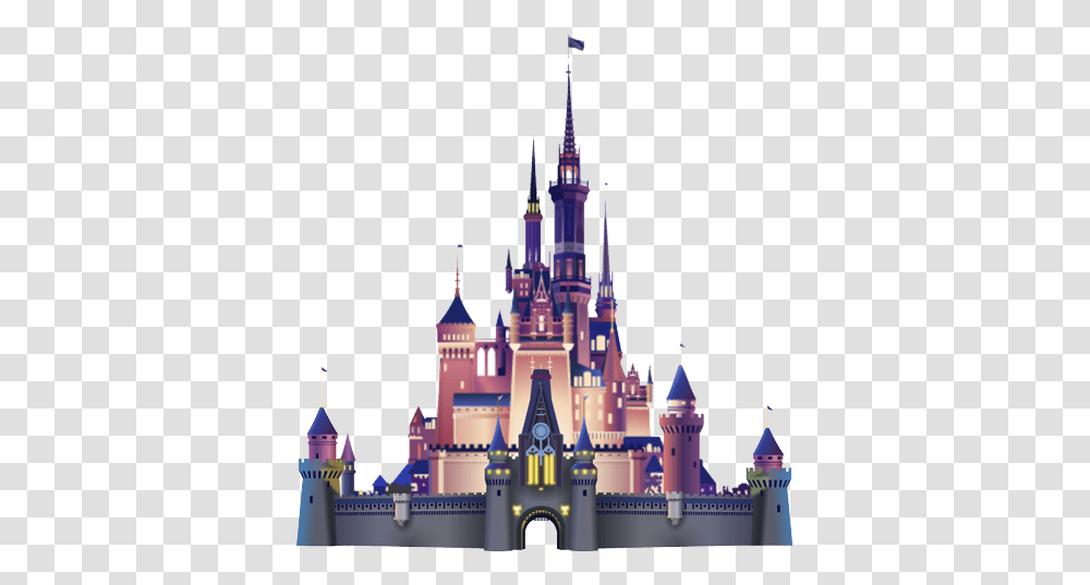 Sleeping Beauty Castle Hong Kong Disneyland Cinderella Walt Disney, Architecture, Building, Theme Park, Amusement Park Transparent Png