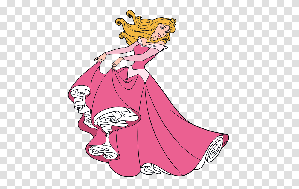 Sleeping Beauty Clipart Aurora Dress, Female, Dance Pose, Leisure Activities Transparent Png