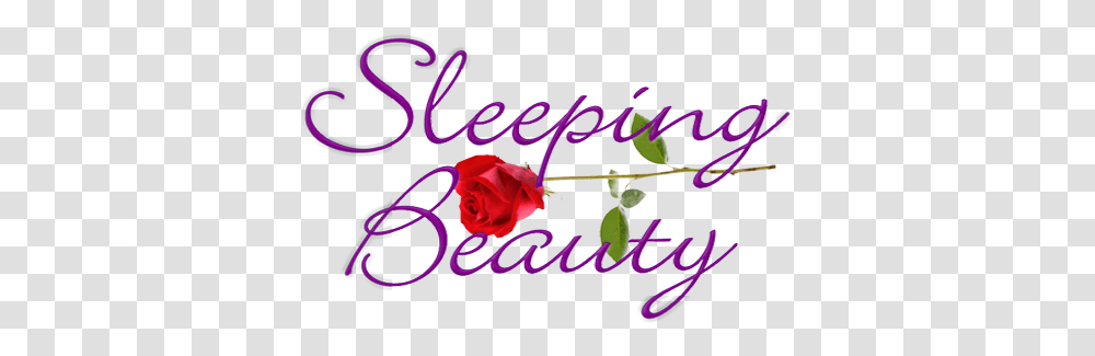 Sleeping Beauty Sleeping Beauty, Text, Plant, Rose, Flower Transparent Png
