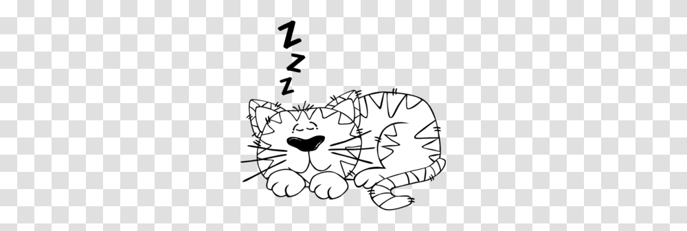 Sleeping Cat Clip Art For Web, Animal, Pillow, Cushion, Reptile Transparent Png