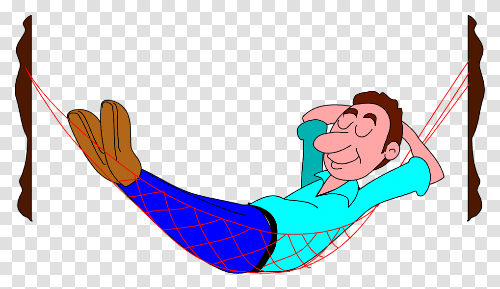 Sleeping Clipart, Furniture, Arm, Hammock, Person Transparent Png