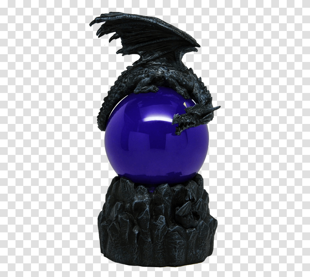 Sleeping Dragon Sandstorm Ball Medieval Times Purple Globe Dragon, Sphere, Plant, Tree, Wood Transparent Png