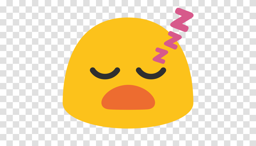 Sleeping Face Emoji, Food, Plant, Pac Man, Tennis Ball Transparent Png