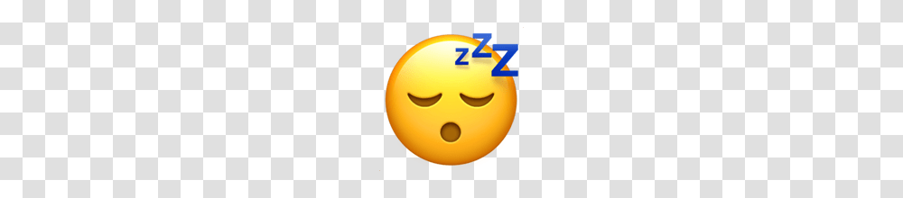 Sleeping Face Emoji On Apple Ios, Pac Man, Halloween, Pumpkin, Vegetable Transparent Png