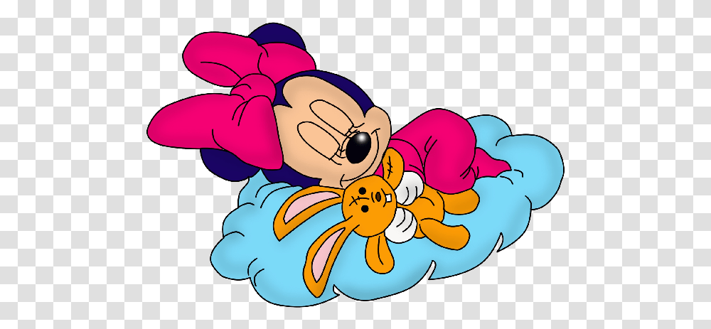 Sleeping Minnie Mouse Cartoon, Animal, Fish Transparent Png