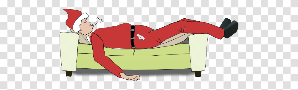 Sleeping Santa Clip Art, Boat, Vehicle, Transportation, Rowboat Transparent Png