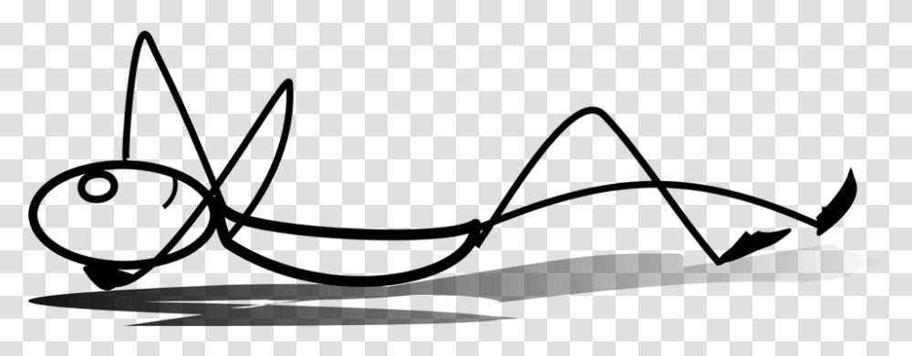 Sleeping Stick Figure, Gray, World Of Warcraft Transparent Png