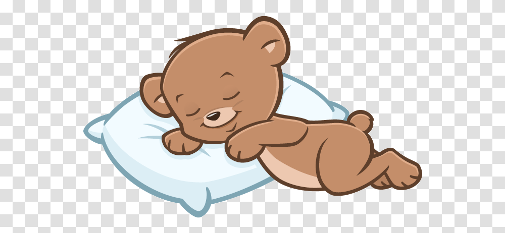 Sleepover Clipart Teddy Bear Teddy Bear Sleeping Cartoon, Baby, Toy, Newborn, Diaper Transparent Png