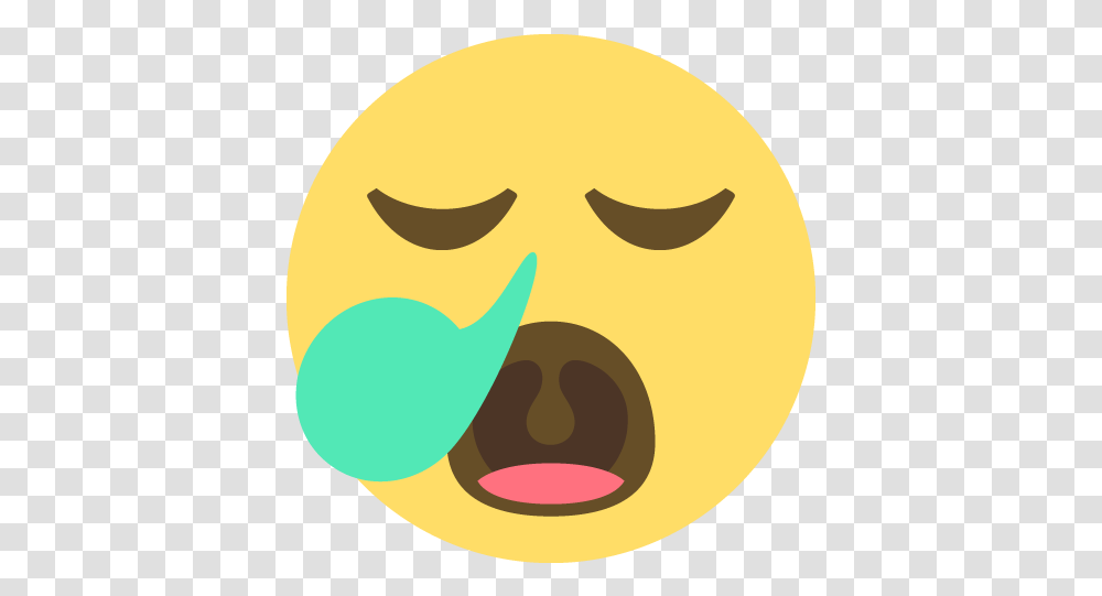 Sleepy Face Emoji For Facebook Email & Sms Id 1306 Sleepy Face Free Vector, Label, Text, Food, Outdoors Transparent Png