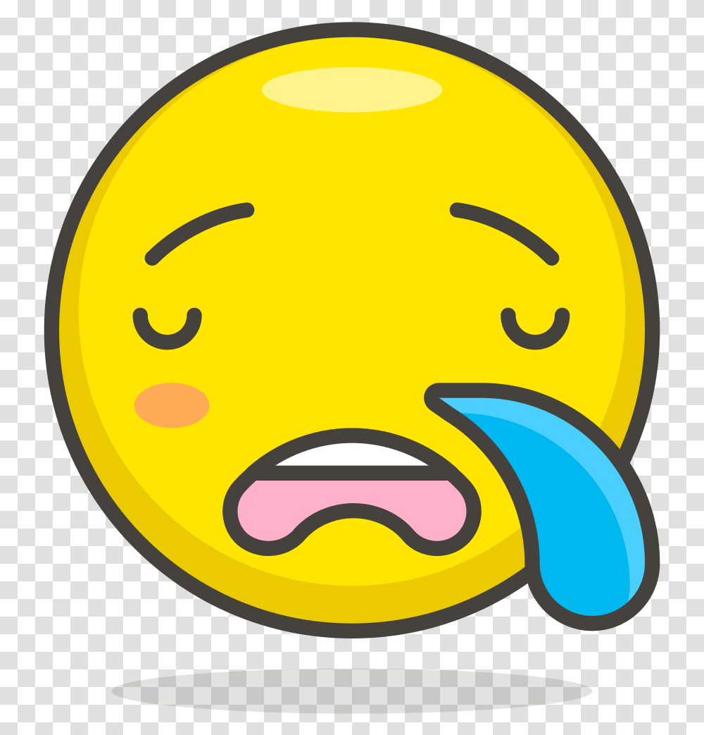 Sleepy Face Icon, Label, Sticker, Tennis Ball Transparent Png