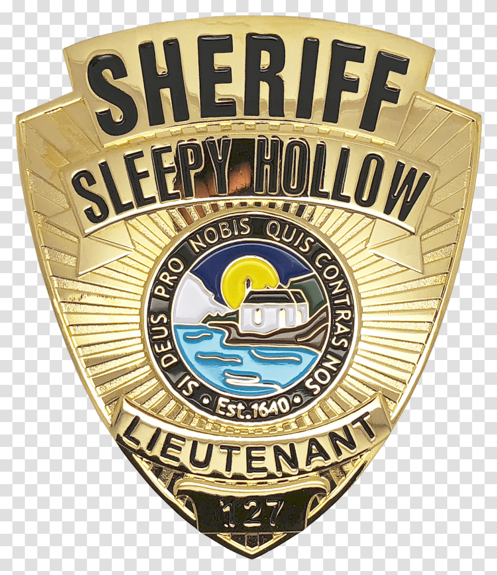 Sleepy Hollow Sheriff Badge, Logo, Trademark, Emblem Transparent Png
