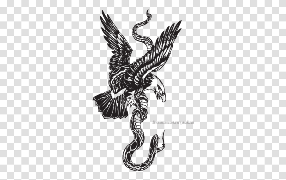 Sleeve Tattoo Flash Design Eagle Eagle Tattoo Designs, Bird, Animal, Dragon Transparent Png